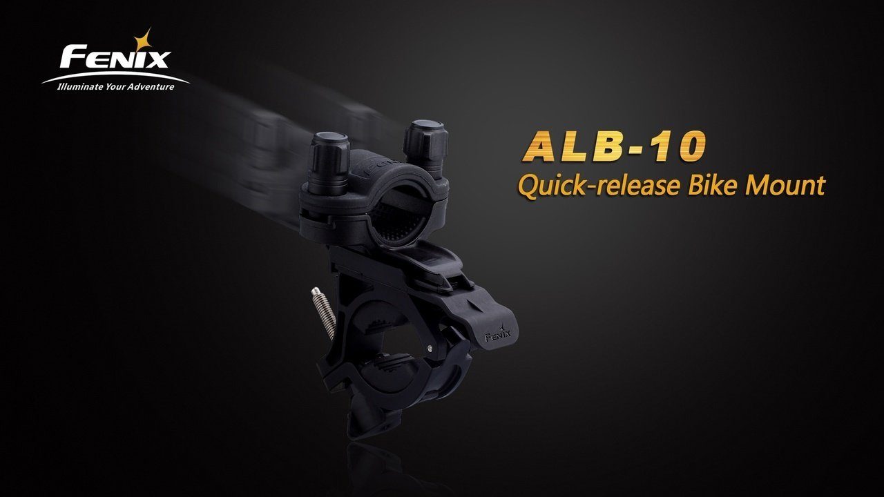 Fenix ALB-10 Quick-Release Bike Mount Flashlight Accessories Fenix
