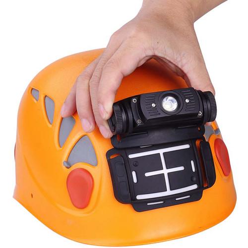 Fenix ALG-03 V2.0 headlamp helmet mount attachment for secure and stable fit during work, rescue, cycling, and outdoor activities
