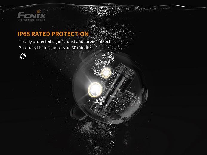 Fenix HM65R Rechargeable 1400 Lumens Dual Beam LED Headlamp Headlamp Fenix