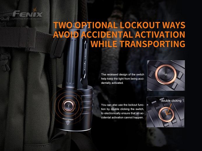 Fenix LR35R 10000 Lumen Rechargeable LED Flashlight Flashlight Fenix