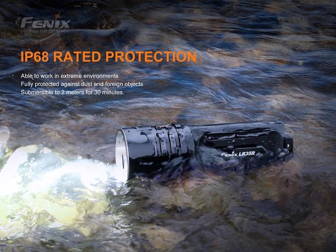 Fenix LR35R 10000 Lumen Rechargeable LED Flashlight Flashlight Fenix