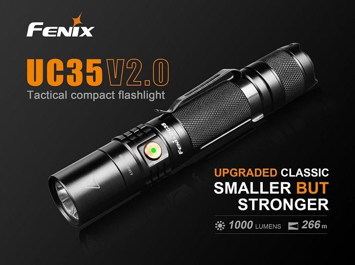 Fenix UC35 V2.0 Rechargeable LED Flashlight Flashlight Fenix