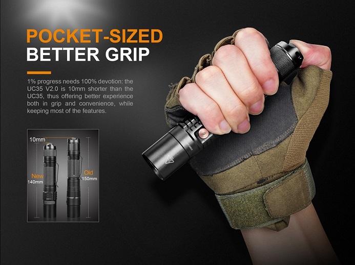 Fenix UC35 V2.0 Rechargeable LED Flashlight Flashlight Fenix