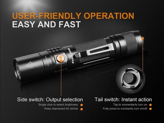 Fenix UC35 V2.0 Rechargeable LED Flashlight Flashlight Fenix