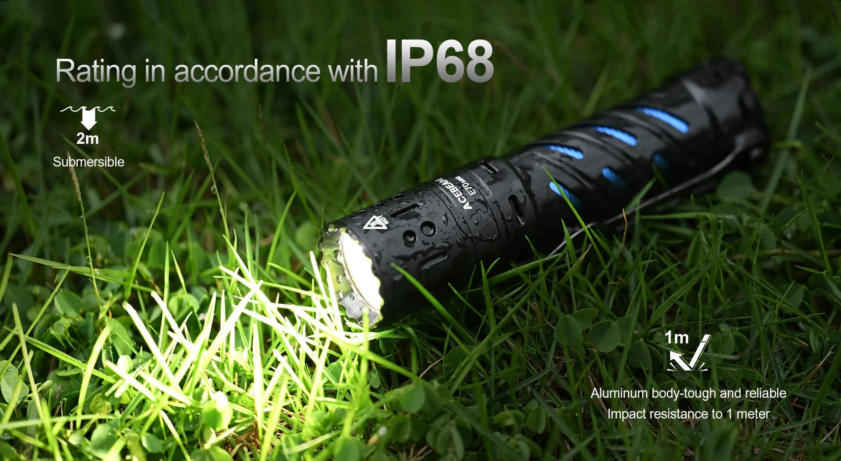 Acebeam E70 Mini EDC Flashlight Flashlight Acebeam