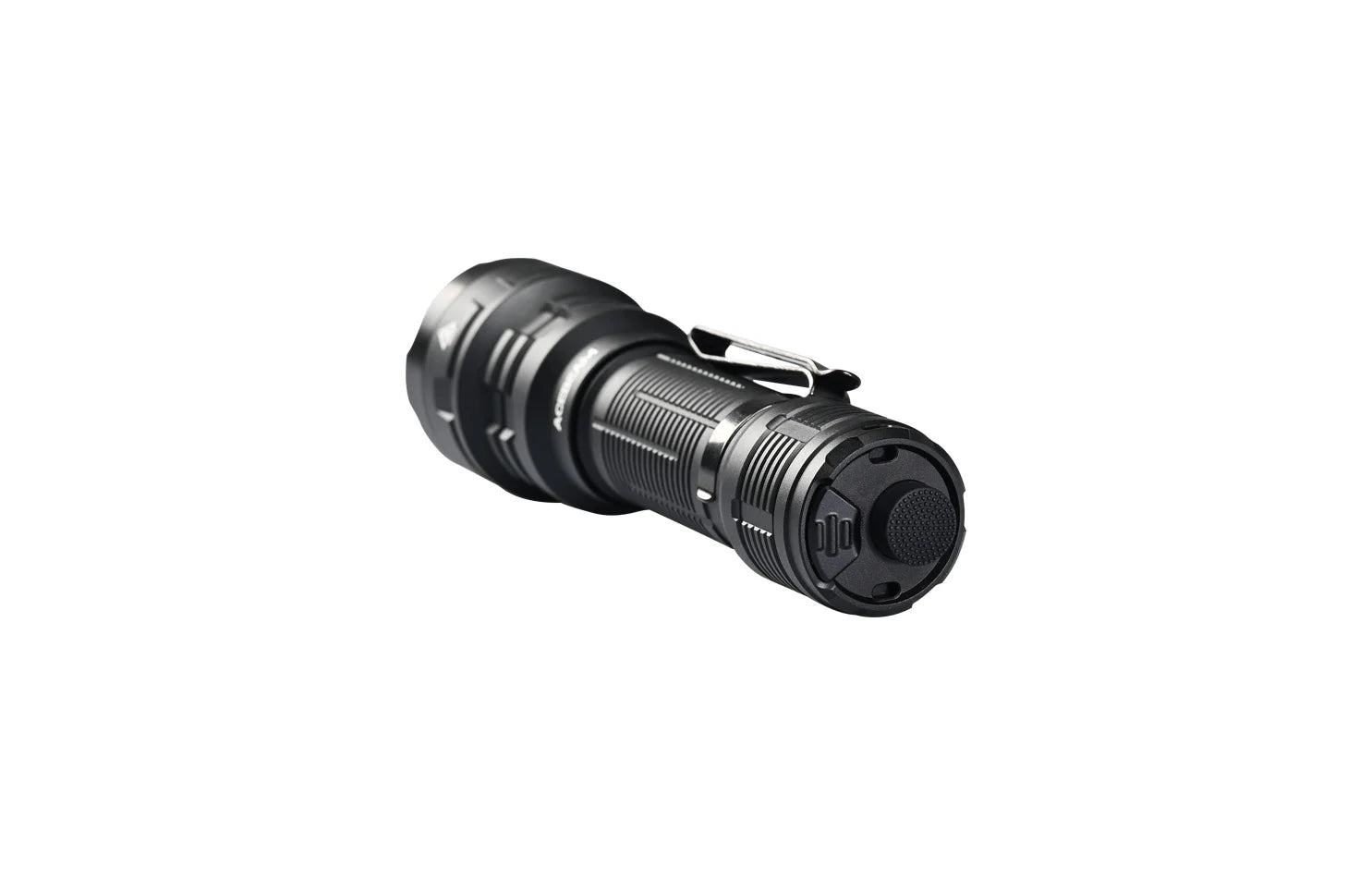 Acebeam P17 rechargeable tactical LED flashlight with 4900 lumens brightness for military, duty, and outdoor professional use