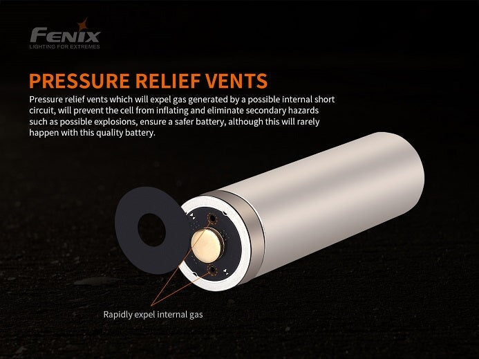Fenix ARB-L21-5000 V2.0 Li-ion Rechargeable 21700 Battery Rechargeable Batteries Fenix