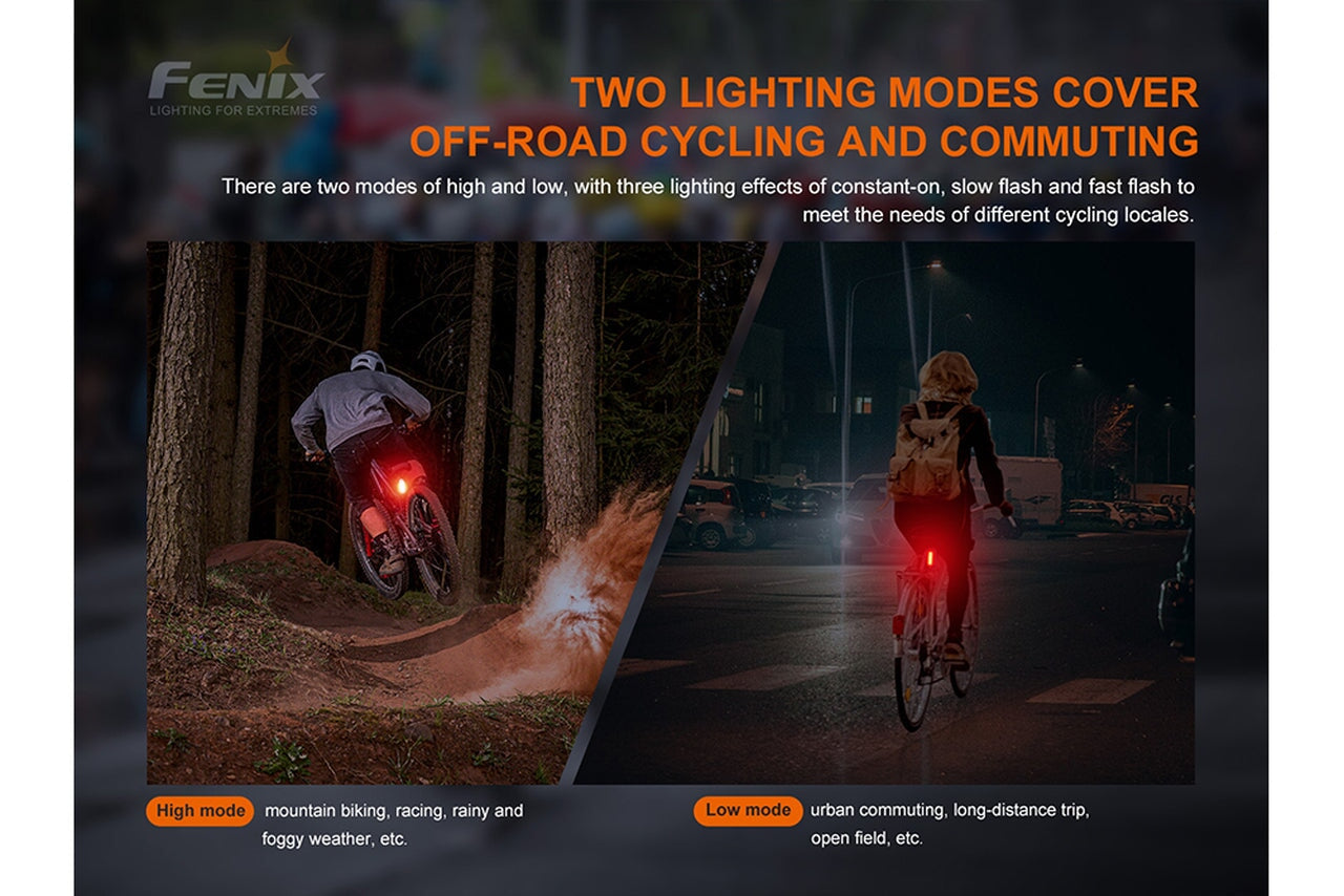Fenix BC05R V2.0 Rechargeable Bicycle Tail Light Bike light Fenix