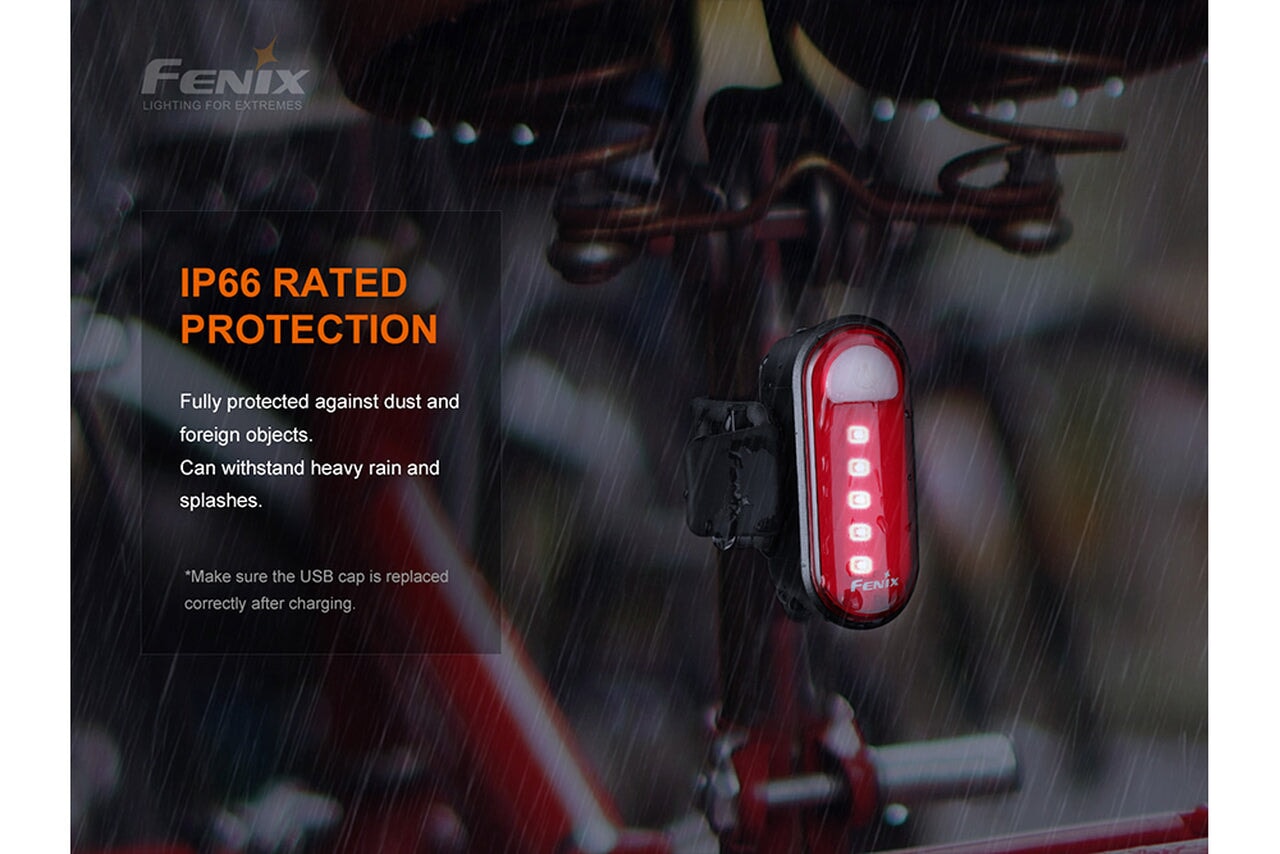 Fenix BC05R V2.0 Rechargeable Bicycle Tail Light Bike light Fenix