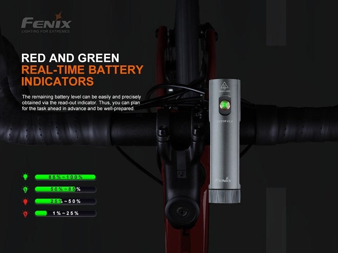 Fenix BC21R V3.0 High-Performance Bicycle Light Bike light Fenix