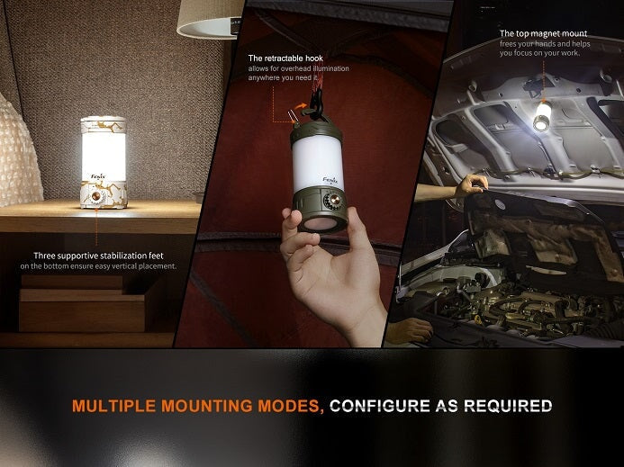 FENIX CL26R PRO MULTIFUNCTIONAL PORTABLE CAMPING LANTERN Fenix