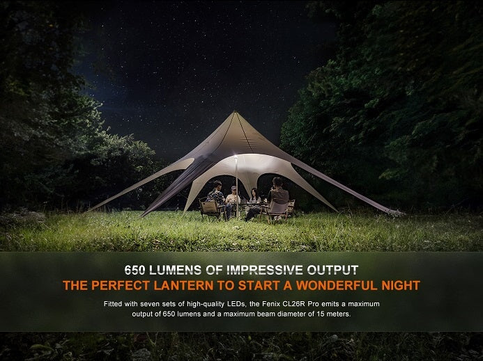 FENIX CL26R PRO MULTIFUNCTIONAL PORTABLE CAMPING LANTERN Fenix