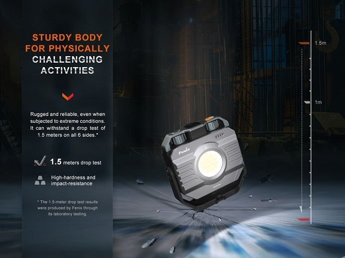 Fenix CL28R multifunctional rechargeable outdoor lantern with 2000 lumens brightness for camping, work, and emergency lighting