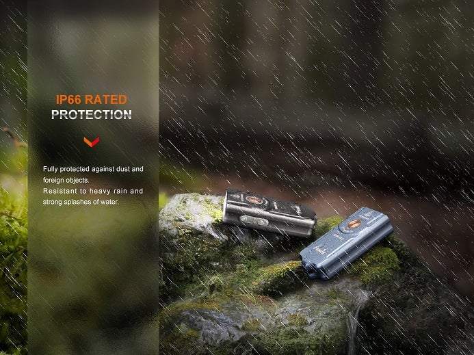 Fenix E03R V2.0 All-Metal Keychain Flashlight Fenix