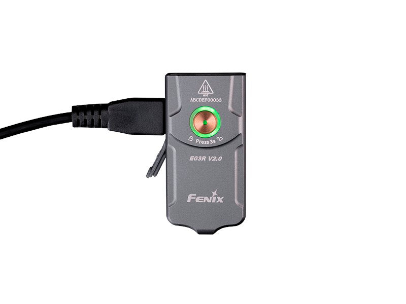 Fenix E03R V2.0 All-Metal Keychain Flashlight Fenix