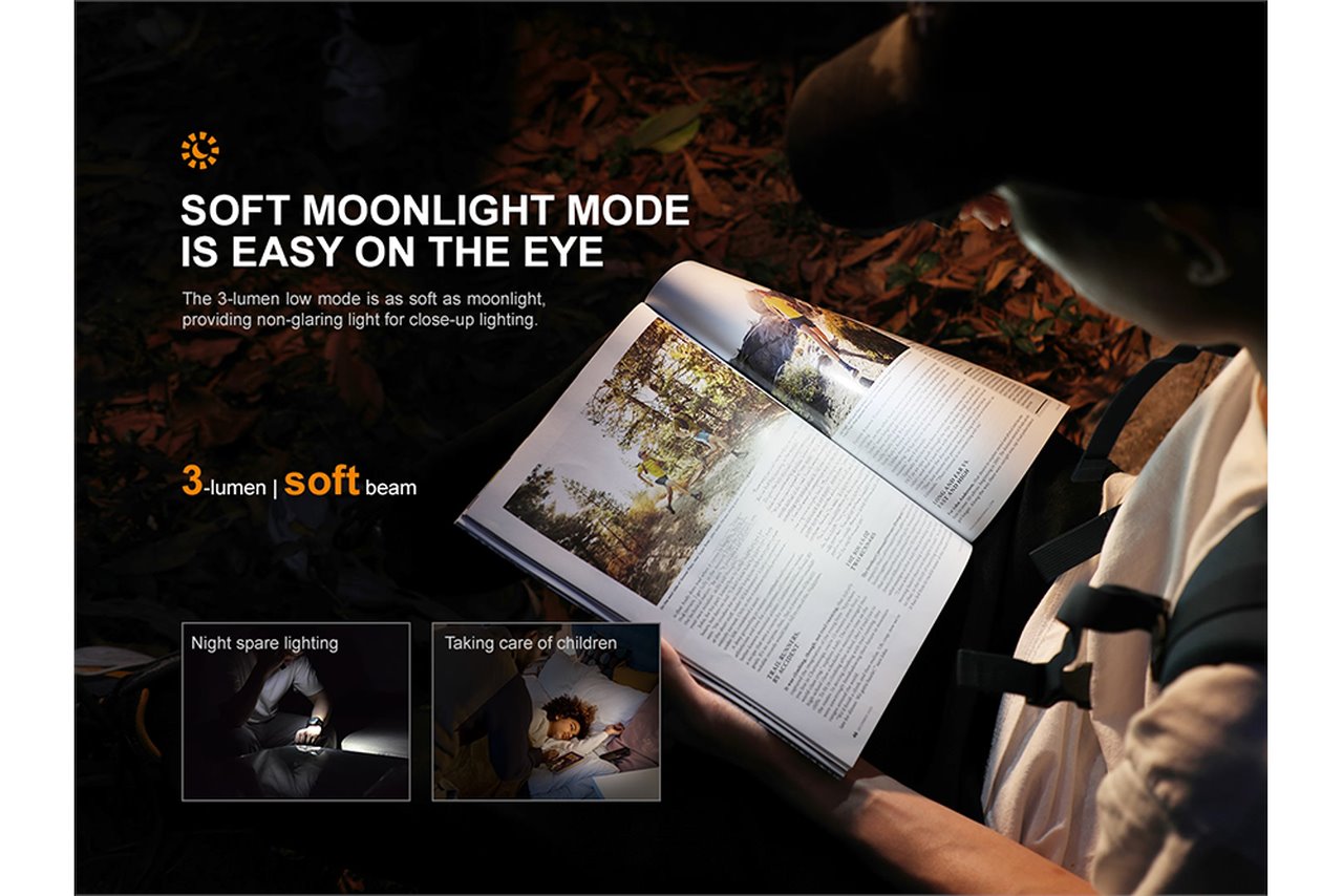Fenix E09R 600 Lumens Rechargeable High-Output LED Flashlight Flashlight Fenix