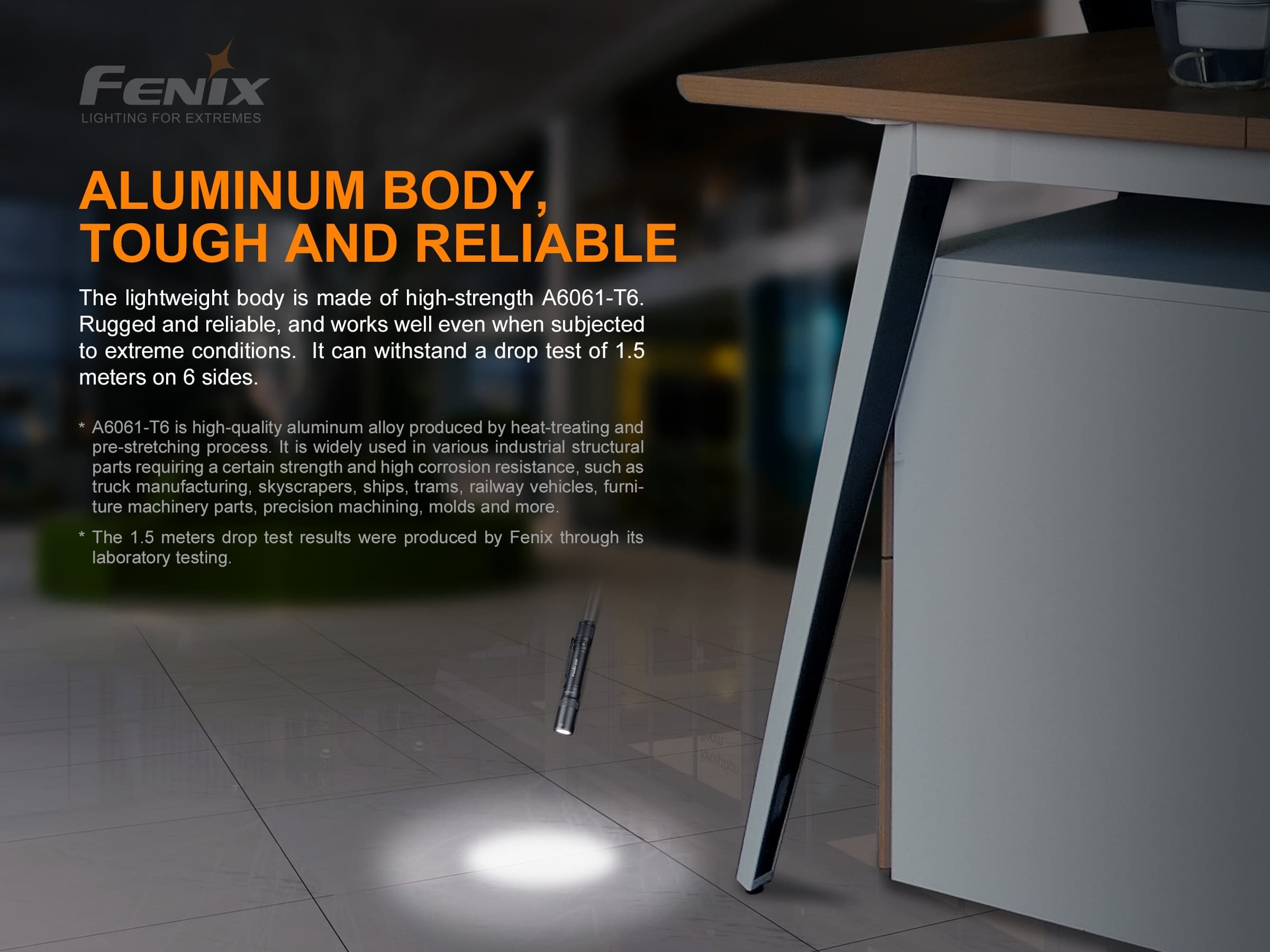 Fenix E20 v2.0 EDC AA Flashlight - 350 lumens Flashlight Fenix