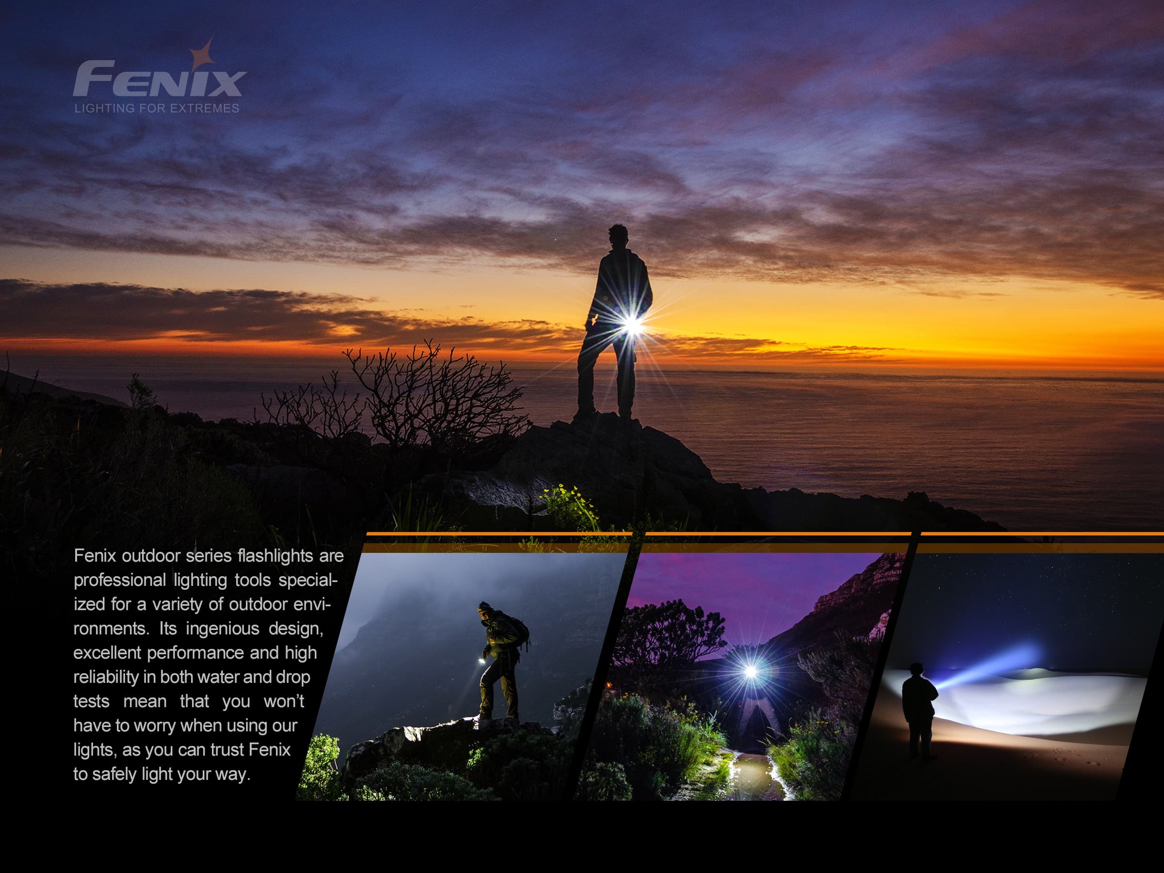 Fenix E20 v2.0 EDC AA Flashlight - 350 lumens Flashlight Fenix