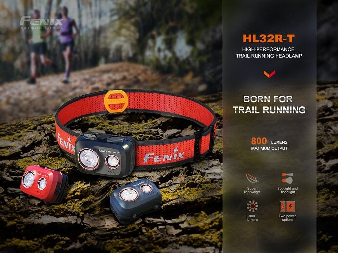 Fenix HL32R-T High-Performance Rechargeable Headlamp Headlamp Fenix