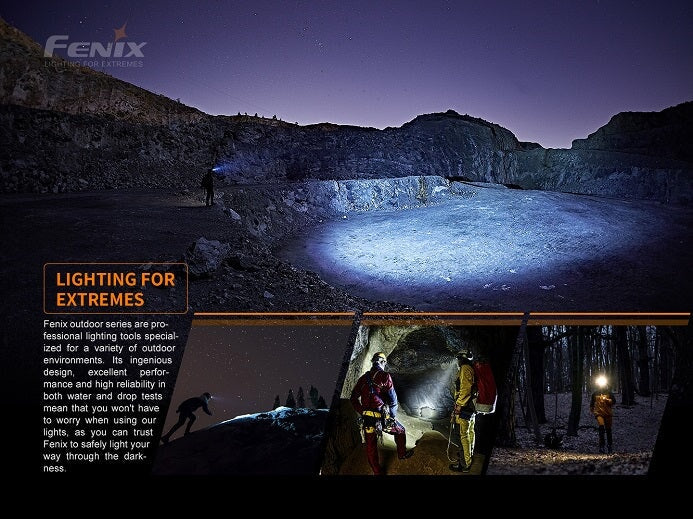 Fenix HM60R Triple light source - 1200 Lumens Headlamp Fenix