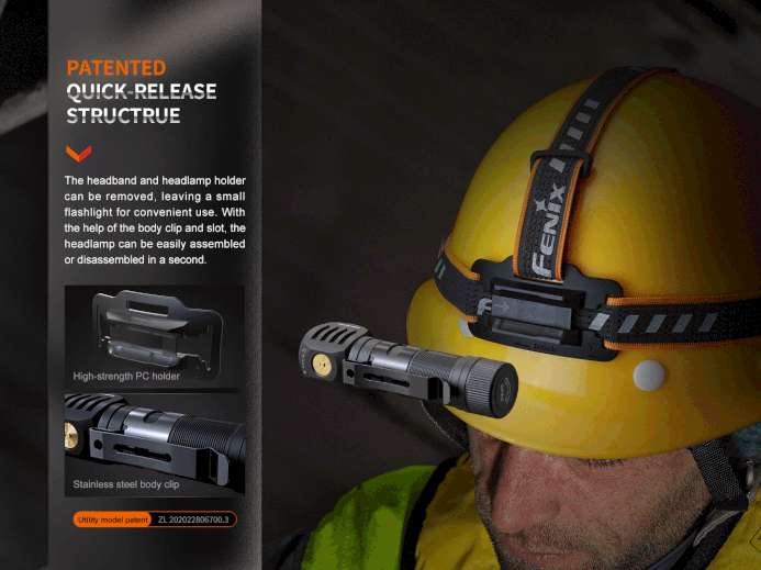 Fenix HM61R V2.0 Multifunctional Rechargeable Headlamp Fenix