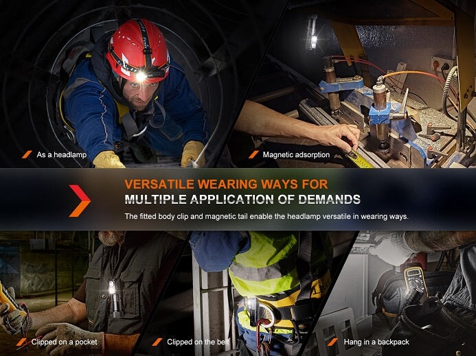 Fenix HM71R Multifunctional Rechargeable Headlamp