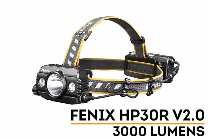 Fenix HP30R V2.0 3000 Lumens Rechargeable Headlamp Headlamp Fenix
