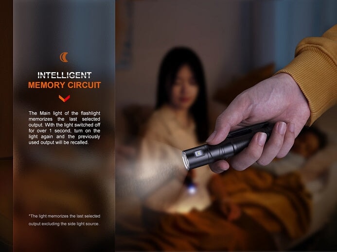 FENIX LD12R DUAL LIGHT SOURCE MULTIPURPOSE RECHARGEABLE FLASHLIGHT Fenix
