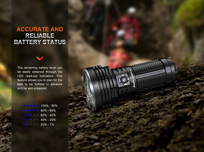Fenix LR40R V2.0 Rechargeable 15000 Lumen Flashlight Flashlight Fenix
