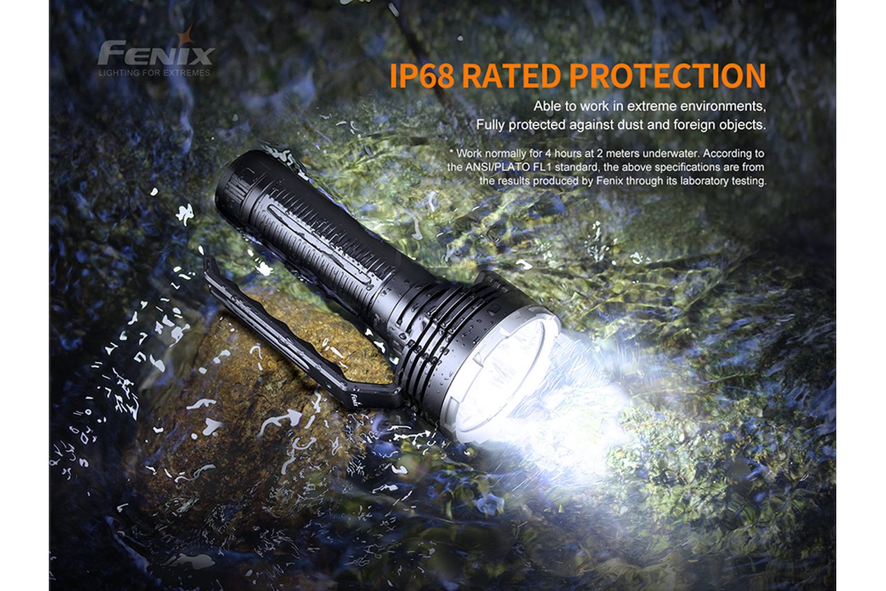 Fenix LR80R 18000 Lumens Rechargeable LED Searchlight Flashlight Fenix