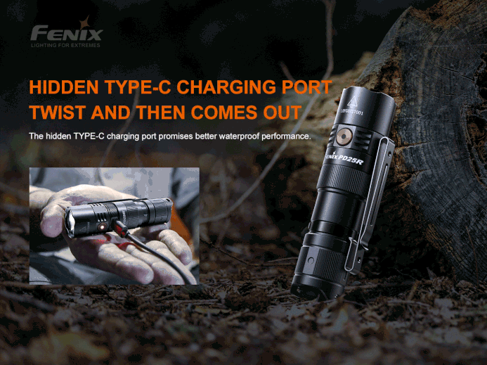 Fenix PD25R Rechargeable Compact Flashlight Flashlight Fenix