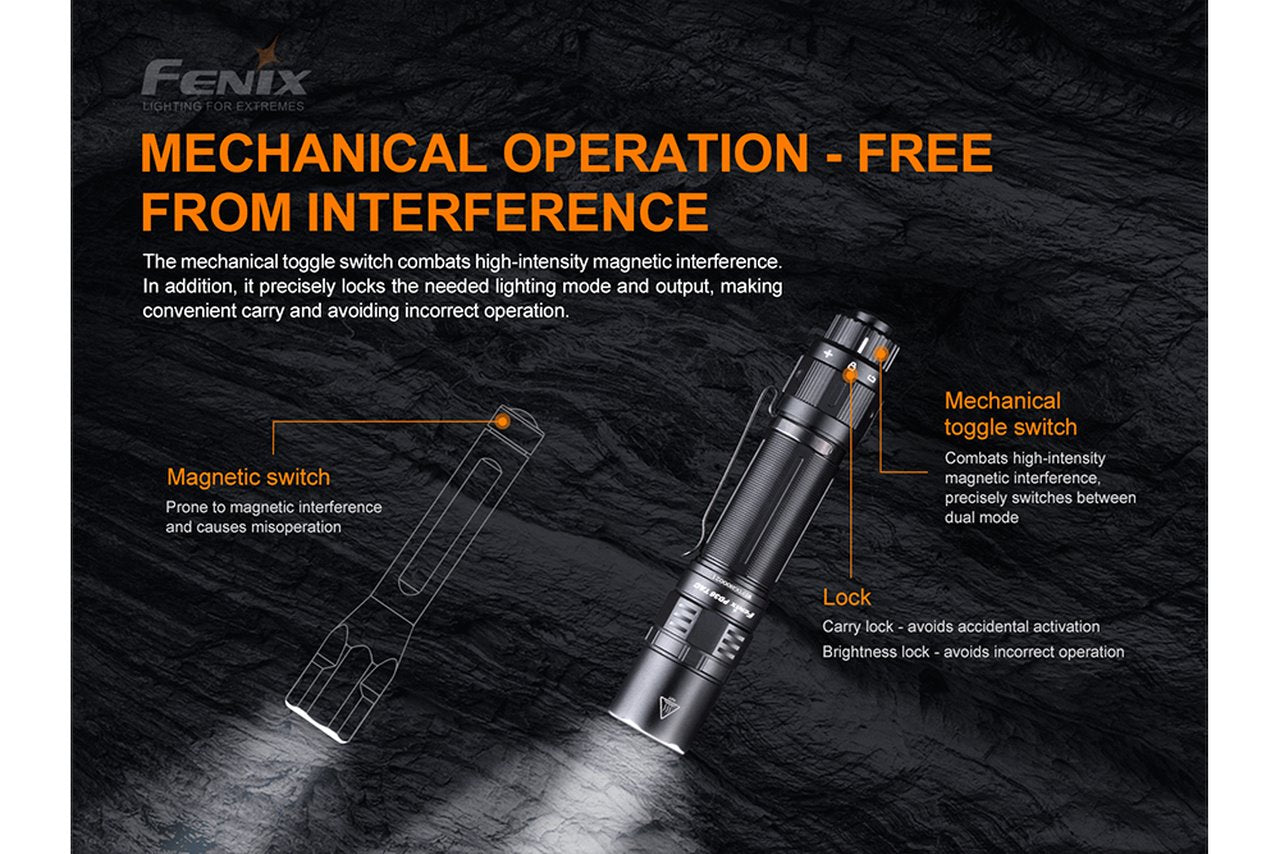 Fenix PD36 TAC 3000 Lumens LED Tactical Flashlight Flashlight Fenix