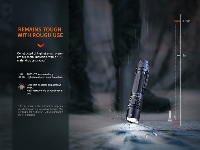 Fenix PD36R Pro Heavy-Duty Rechargeable Tactical Flashlight Flashlight Fenix