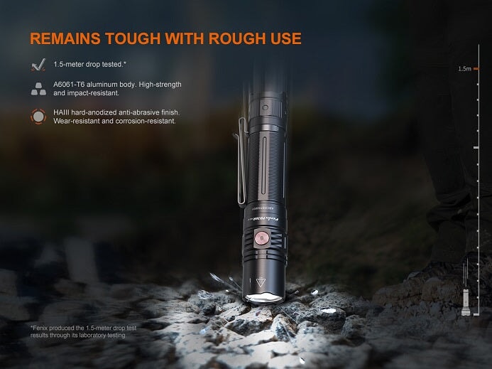 FENIX PD36R V2.0 COMPACT RECHARGEABLE TACTICAL FLASHLIGHT Flashlight Fenix