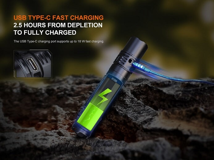 FENIX PD36R V2.0 COMPACT RECHARGEABLE TACTICAL FLASHLIGHT Flashlight Fenix
