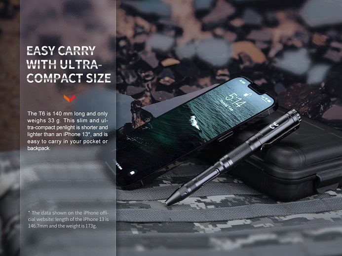 Fenix T6 Tactical Penlight Penlight Fenix