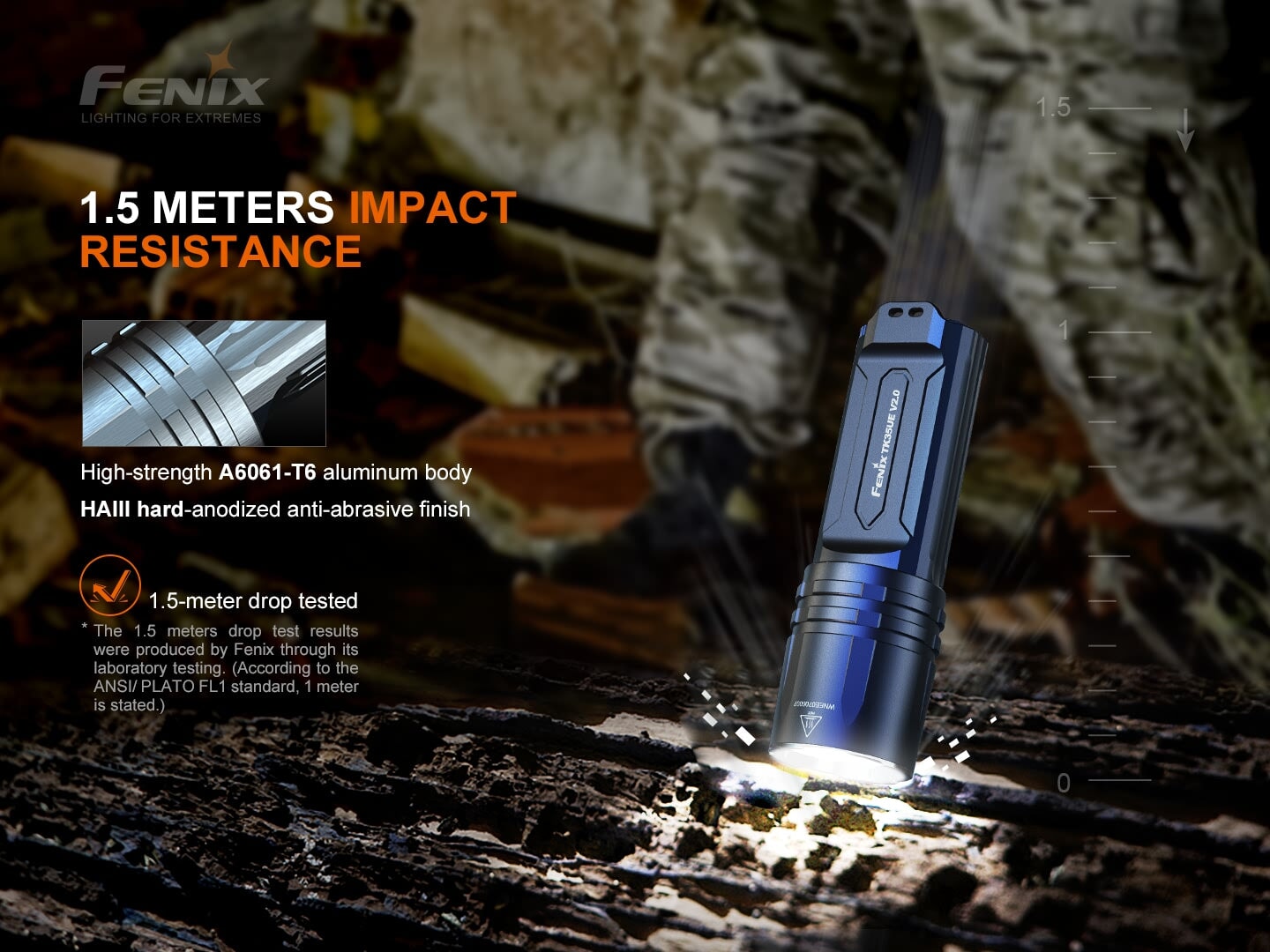 Fenix TK35 Ultimate Edition V2.0 - 5000 Lumens Flashlight Fenix