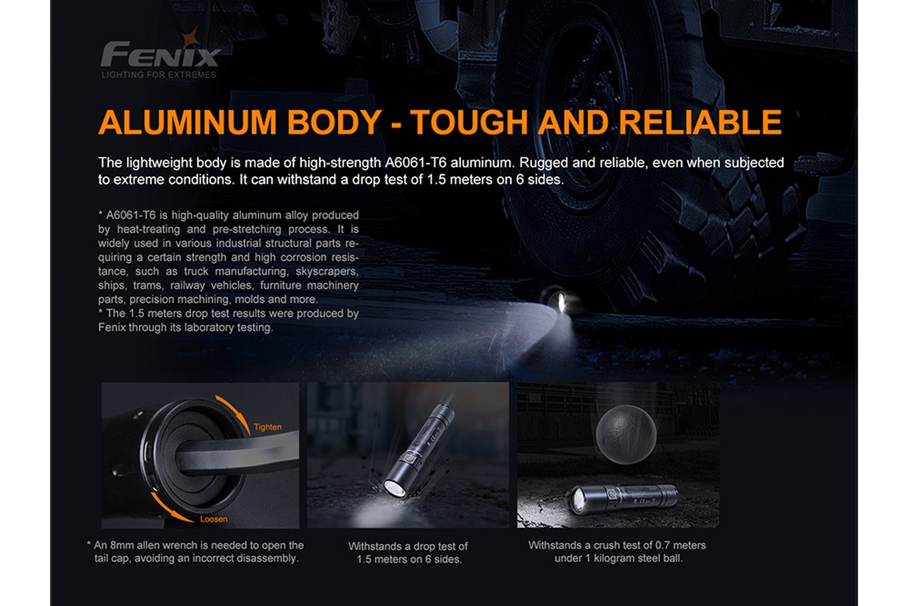 Fenix WF30RE Intrinsically Safe Flashlight Flashlight Fenix