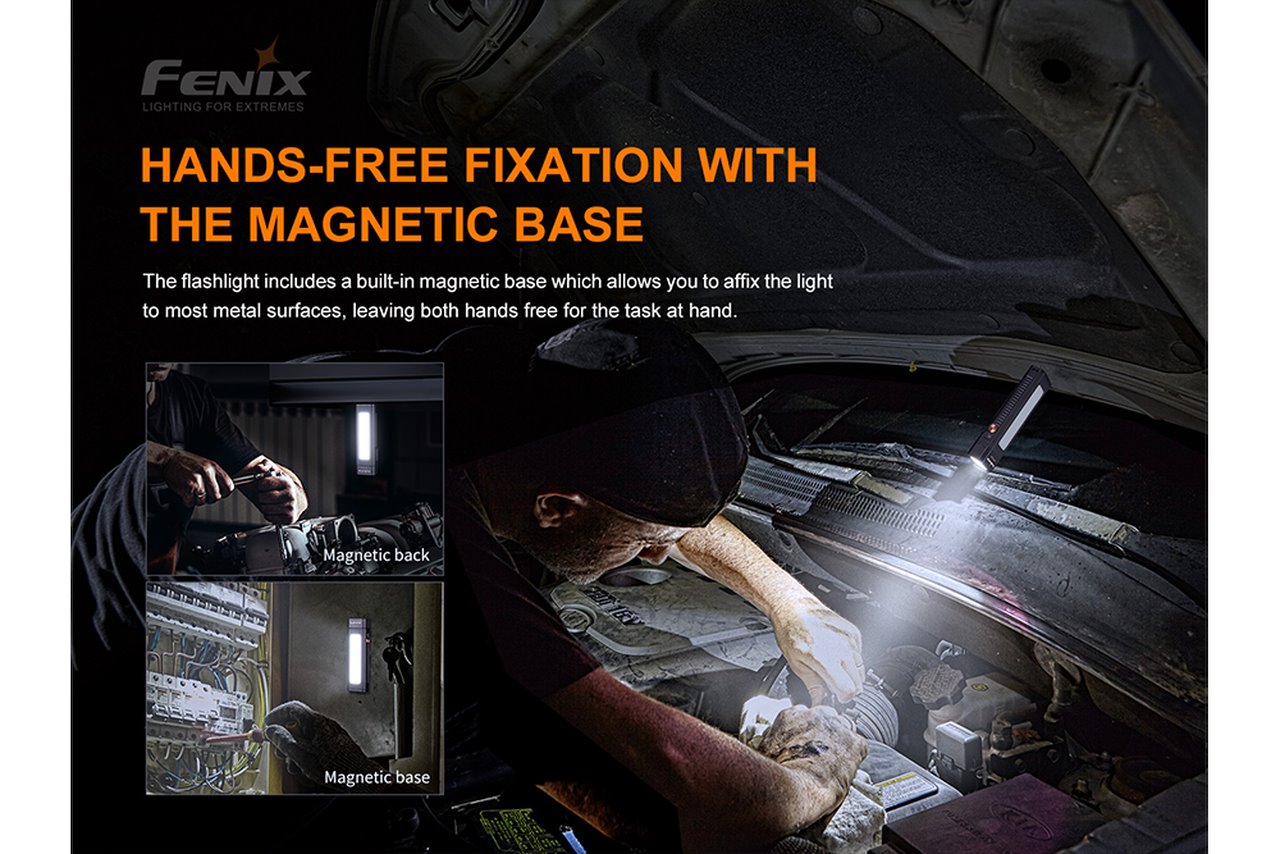 Fenix WT16R 300 Lumens Rechargeable LED Work Flashlight Flashlight Fenix