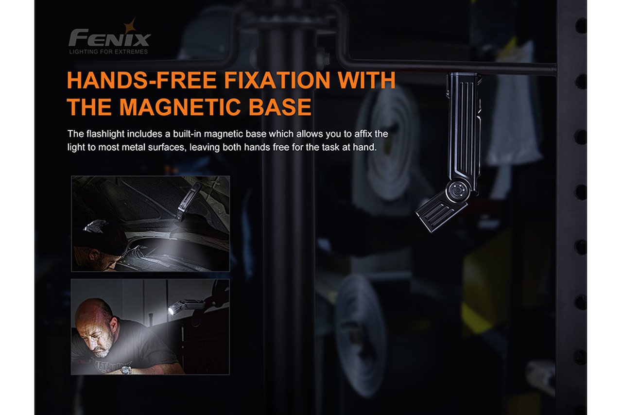 Fenix WT25R 1000 Lumens Rechargeable LED Work Flashlight