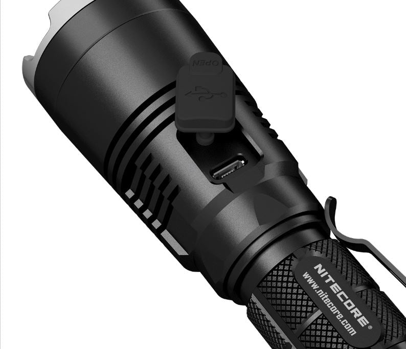 Nitecore MH27UV 1000 Lumens USB Rechargeable LED Flashlight W/ Red, Blue, And Ultraviolet LED Flashlight Nitecore