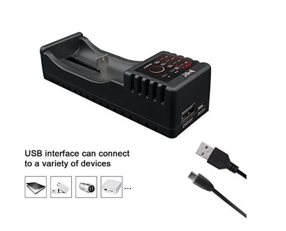 WUBEN One bay USB Battery Charger Battery Charger Wuben