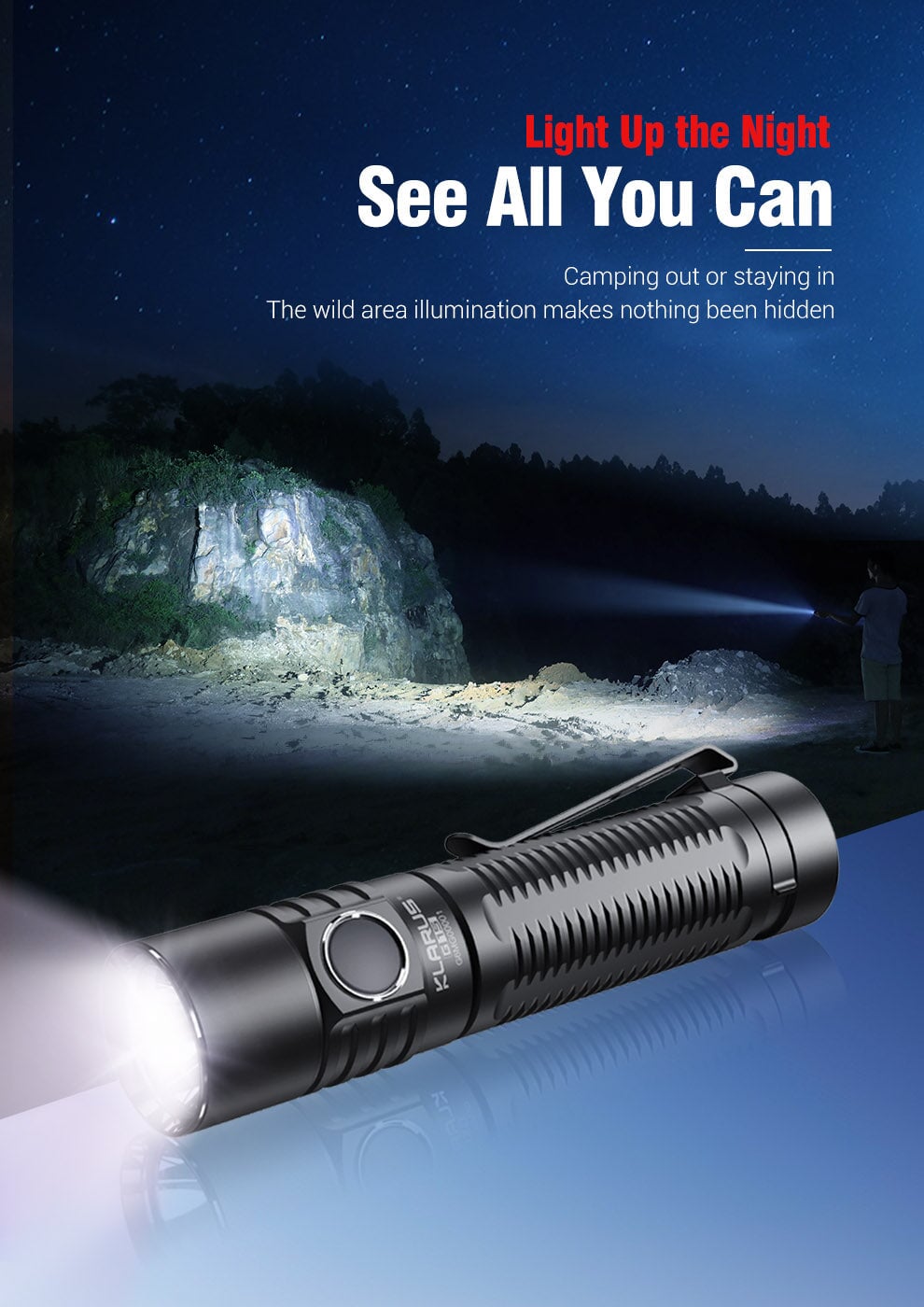 Klarus G15 Compact Flashlight Flashlight Klarus