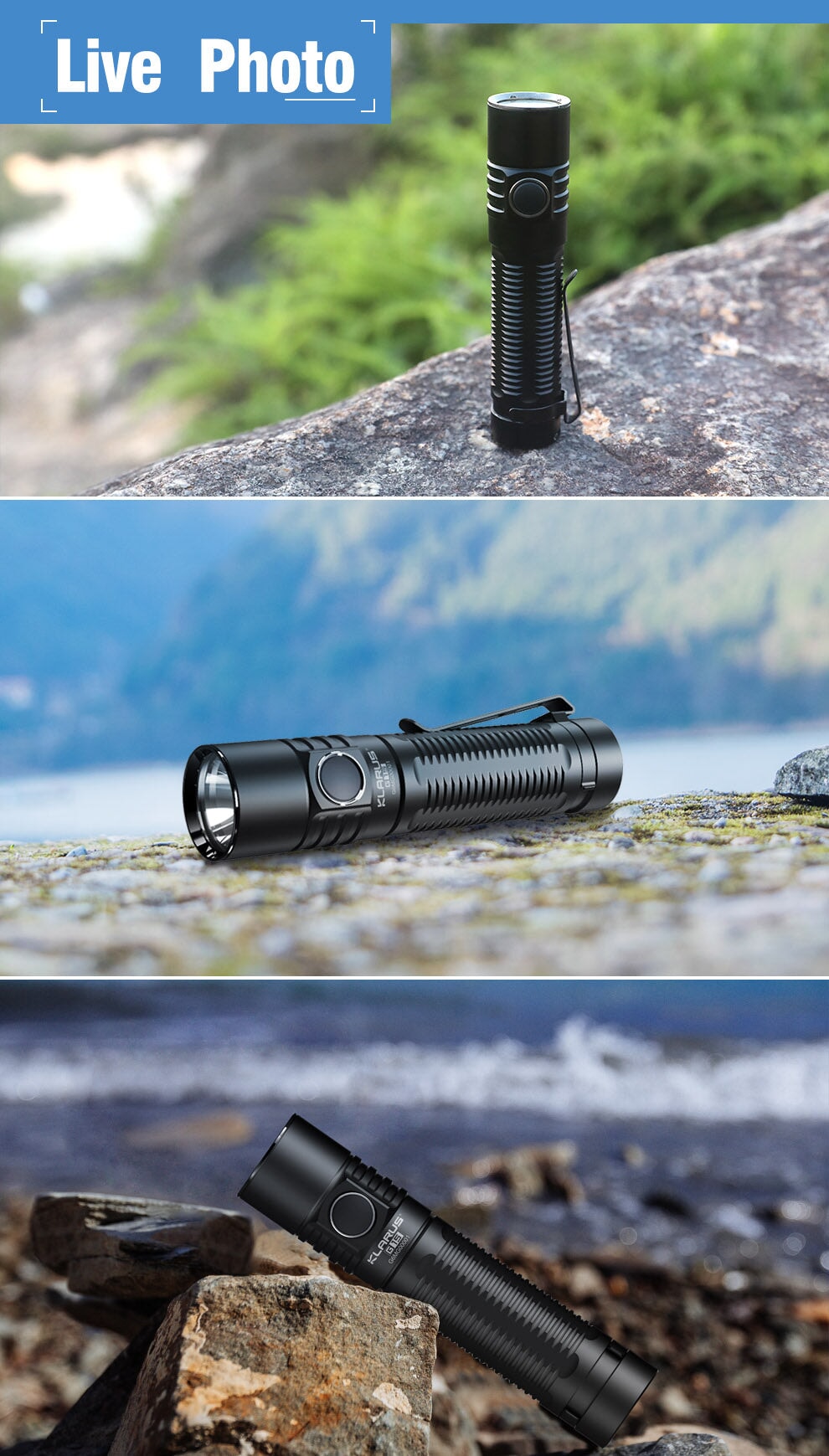 Klarus G15 Compact Flashlight Flashlight Klarus