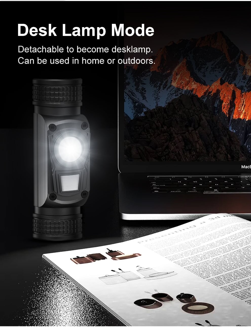 Klarus HL1 Lightweight headlamp - 1200 lumens Headlamp Klarus