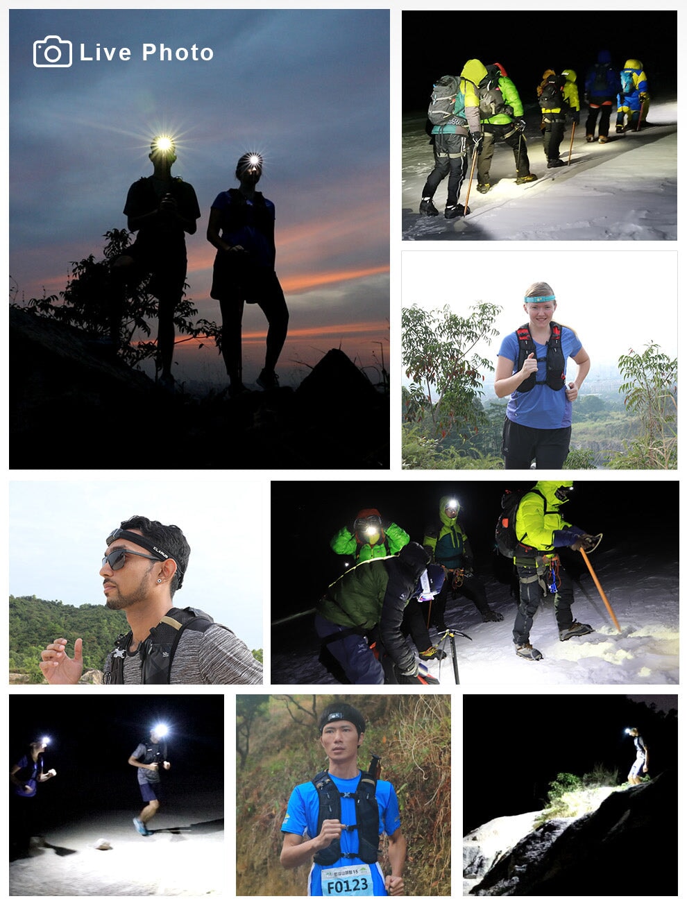 Klarus HR1 Cross-Country Racing Headlamp Headlamp Klarus