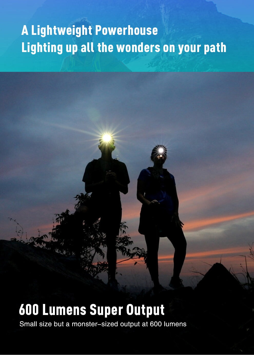 Klarus HR1 Cross-Country Racing Headlamp Headlamp Klarus