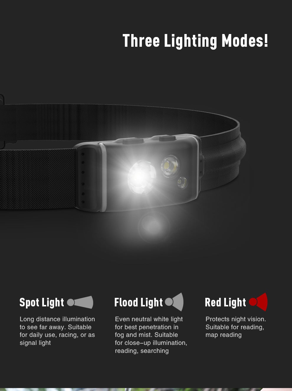 Klarus HR1 Cross-Country Racing Headlamp Headlamp Klarus