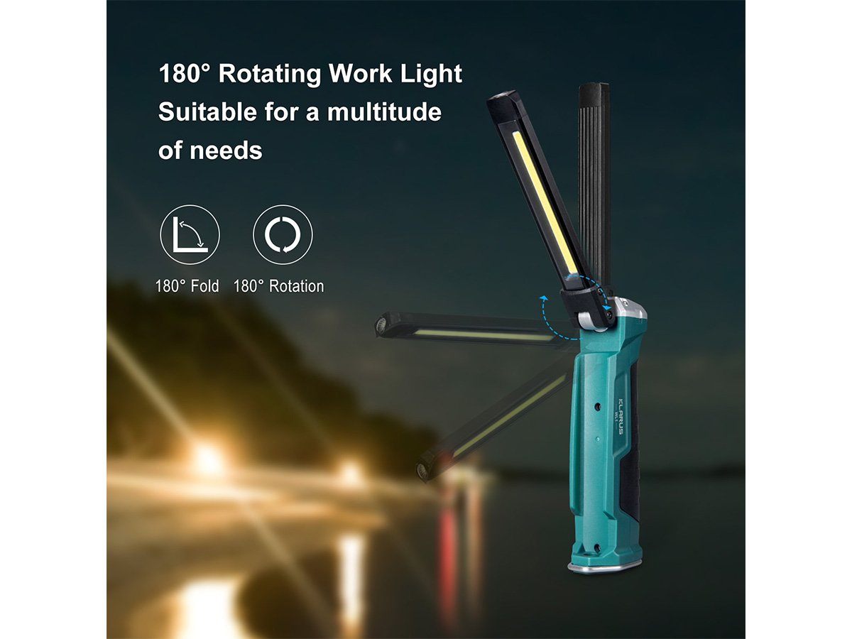 Klarus WL1 550 Lumens LED Work Light Lantern Light Klarus