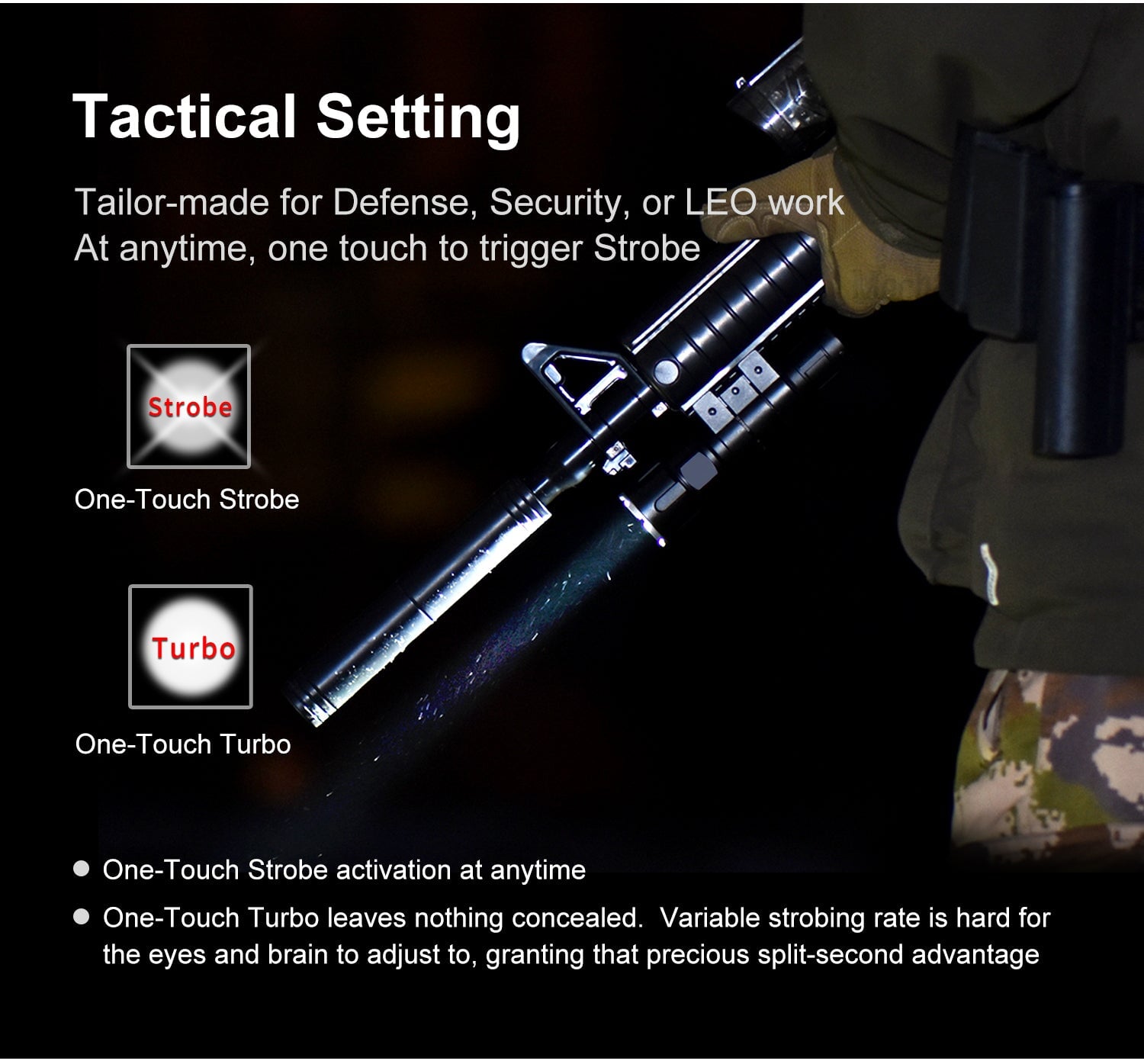 Klarus Xt11GT Pro v2.0 Tactical Flashlight - 3300 Lumens Flashlight Klarus